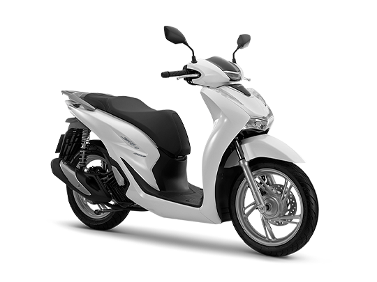 Honda SH160i Trắng Đen Tiêu Chuẩn